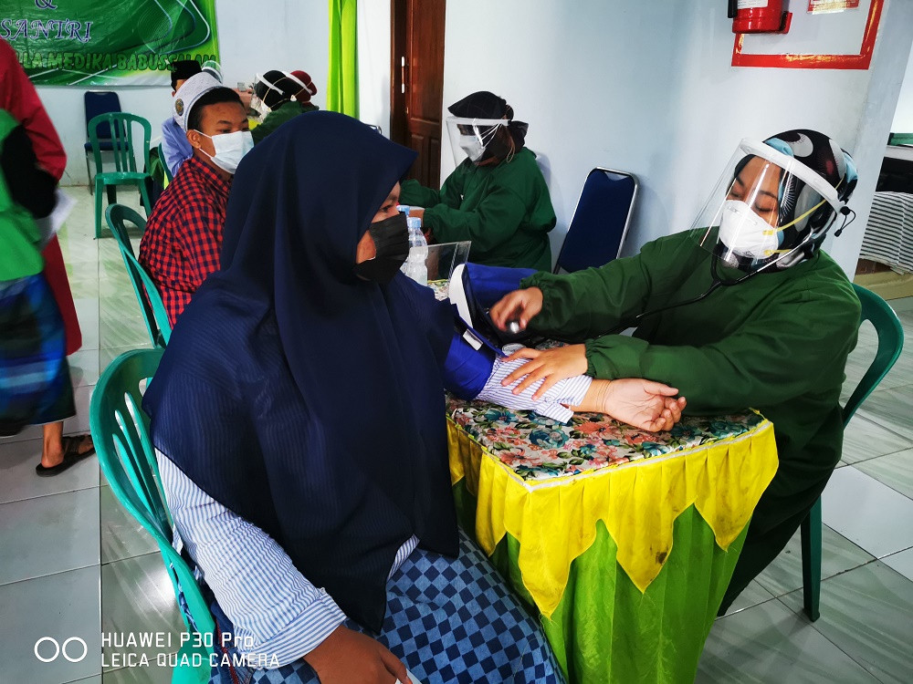 Vaksin Massal Santri Babussalam